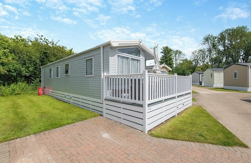 Westmarsh House | 2018-2021: 12ft-wide caravan ideal for families with one double and two twin.