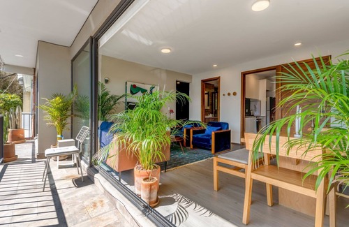 Anahuac Apartment | 205-2 3br 2baths Private terrace - Sleep 6 Roma Notre