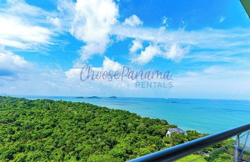 Playa Bonita Village Apartment | 24o Penthouse Unique Design 2 Balconies Oceanview