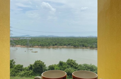 Kelambakkam Apartment | 2BHK Lake View Barcelona Theme Apartment - Chennai