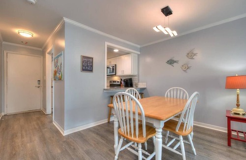 Caswell Beach Condo | 2BR/2BA Condo - Ocean View, Walk to Beach, Seasonal Pool, Sleeps 5