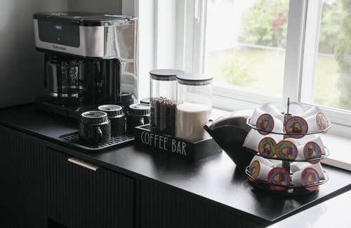 Cragin Apartment | 2BR w/Workspace + Coffee Bar Near Transit
