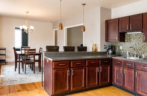 Manitowoc Apartment | 2nd floor loft near the lake!