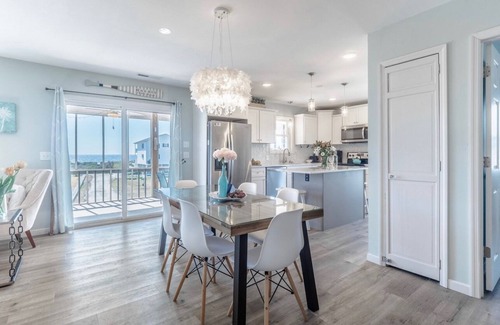Yaupon Beach House | 3 Bedroom ocean view close to pier and pet friendly!