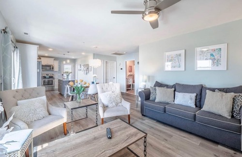 Yaupon Beach House | 3 Bedroom ocean view close to pier and pet friendly!