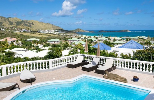 Orient Bay Villa | 3 bedrooms villa at Saint Martin 500 m away from the beach with shared pool jacuzzi and wifi