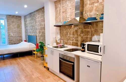En Corts Apartment | 3 independent loft with shared swimming pool in the center of Valencia