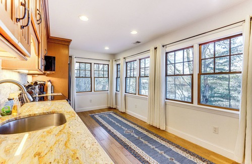 Mansfield Depot Apartment | < 3 Mi to UConn: Peaceful Home on Pine lake