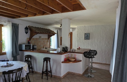 Correns Villa | 3 villas/pool Ideal for families or groups in correns 1village bio]