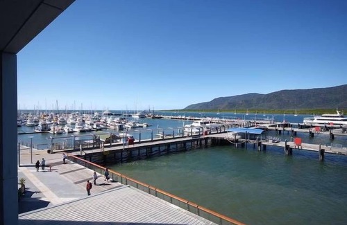 Cairns Central Business District Apartment | 301 Harbour View - Cairns City marina views