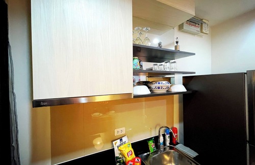 Phra Khanong Nuea Condo | 31st floor Pocket Garden Octopus Suite +City Views,1 min to Mall,Starbucks,Food