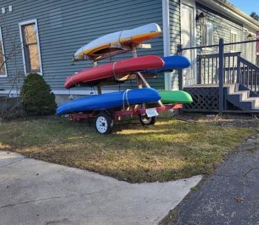 Port Sanilac House | 352 Massive home with Kayaks and Putt Putt