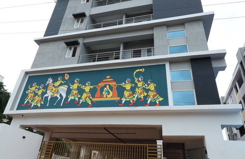 Rushikonda Apartment | 38 A/C Rooms, Wedding Hall SB Square. Near to Sai Priya and A1 grand.