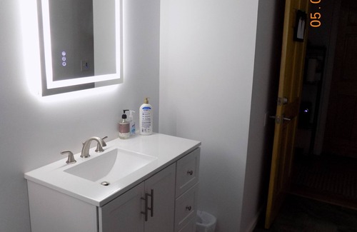 Haysi Cabin | 3BR/1BA Guest Suite - Private Entrance, Deck, Bedrooms, and Exclusive Bathroom