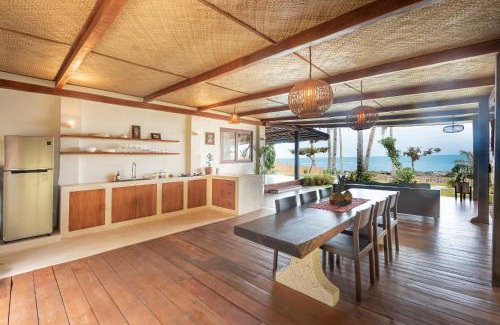 Catangnan Villa | 3BR Beachfront Villa, Pool, Garden, Surf Spot
