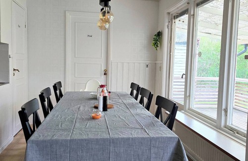 Otterbacken House | 3BR Home Near Lake Vänern Covered Deck & BBQ