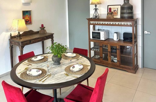 Brickfields Apartment | 3BR - KL Sentral - L21 Modern Vintage - City View