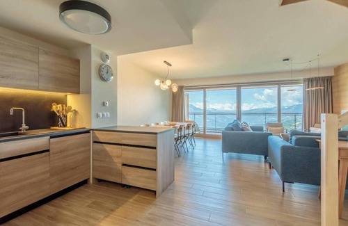 Arc-1600 Apartment | 3rd floor, view valley, fitness, swimming pool, sauna, hammam, balcony, parking, tv, ski locker