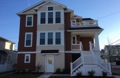 Gold Coast Condo | 4 BDR/2 Bath condo, 5 houses from Ocean City's Gold Coast beach