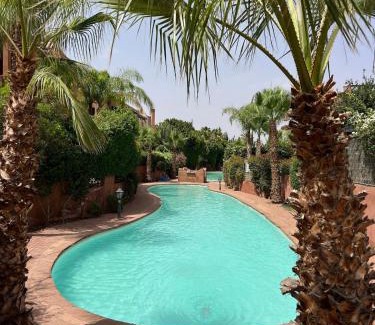 Palmeraie Villa | 4 Bed Villa lagune River Palm Marrakech with Pool