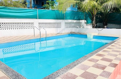 Alibaug House | 4-bedroom bungalow in fabulous Alibag with AC, WiFi, swimming pool and parking