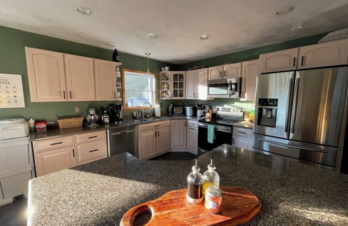 De Ruyter House | 4-bedroom house on DeRuyter Lake with WiFi, Fitness room, AC and Hot Tub!