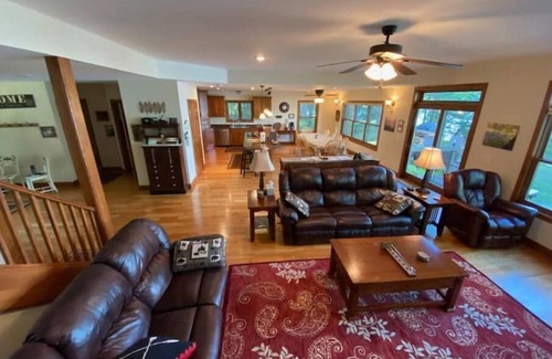 Iron River House | 4-bedroom vacation home. On Crystal clear Hagerman Lake, Ottawa National Forest