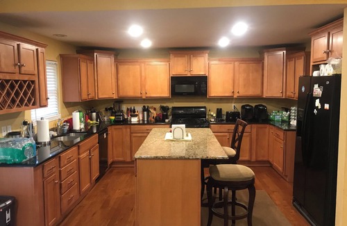 Fayetteville House | 4 br 3 full baths, 2100sf. Great for wedding/large groups. No cleaning fee.