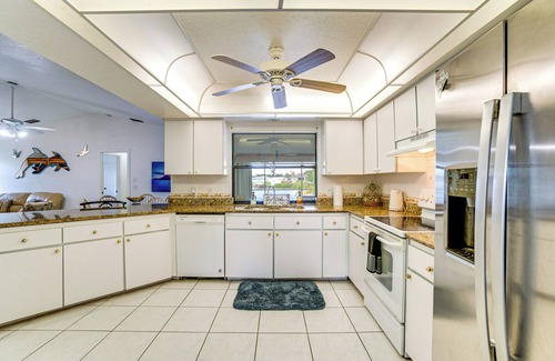 Port Charlotte House | 4 Mi to Beach: Canal-Front Home in Port Charlotte!