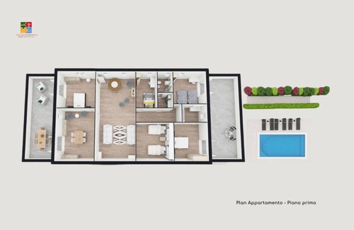 Ripatransone Villa | 400 m² Villa ∙ 6 bedrooms ∙ 13 guests