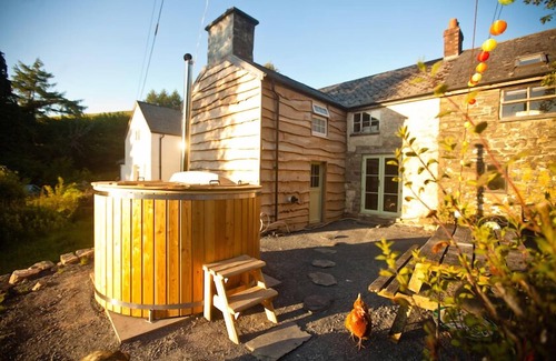 Llanbrynmair Cottage | 400 year old Welsh long house in its own grounds in stunning countryside