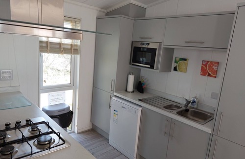 Scalby Cabin | 40ft x 20ft luxury holiday lodge near Scarborough; 3 bed, sleeps 6, hot tub