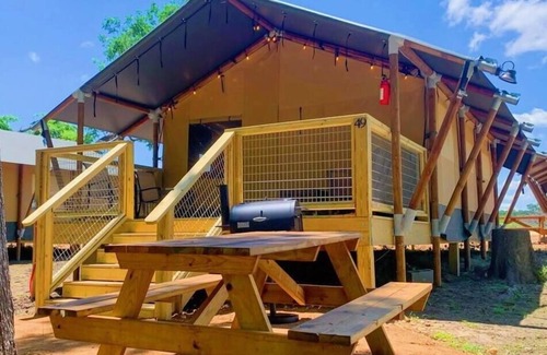 Fentress Cabin | #44Sons River Ranch Safari Cabin