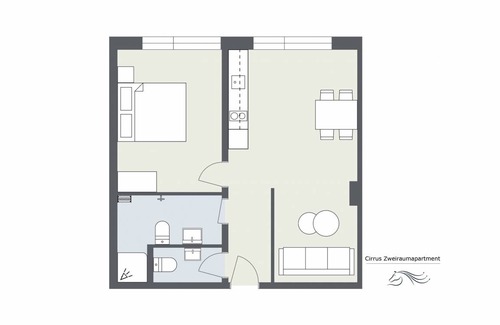 Sankt Gallenkirch Apartment | 45 m² Apartment ∙ 1 bedroom ∙ 4 guests