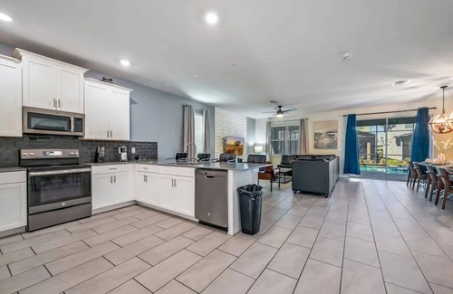Kissimmee House | 4533 Magical 9‑Bed Storey Lake Villa w/Private Pool