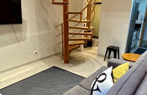 Marilia Apartment | 🌼🏡46 LOFT IN MARILIA ALL DECORATED / ARCOND ❄️☑️