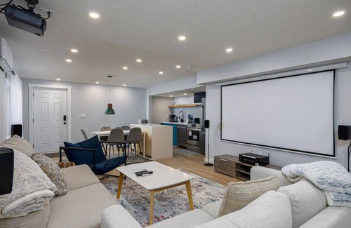 Salt Lake City Apartment | 4BR 4BA w/Movie Theater Near SLC, Airport, Skisnn