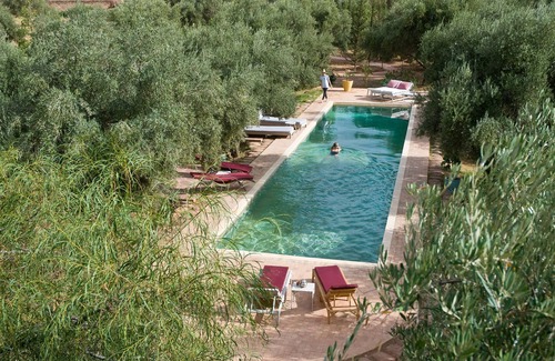 Ait Hamid Villa | 5 BEDROOM VILLA - NOT OVERLOOKED - SECURE SWIMMING POOL - NEAR MARRAKECH