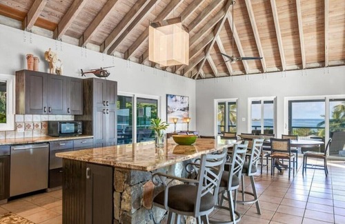 Virgin Gorda Villa | 5 Bedroom Hillside Oceanview Villa - POOL *New to VRBO*