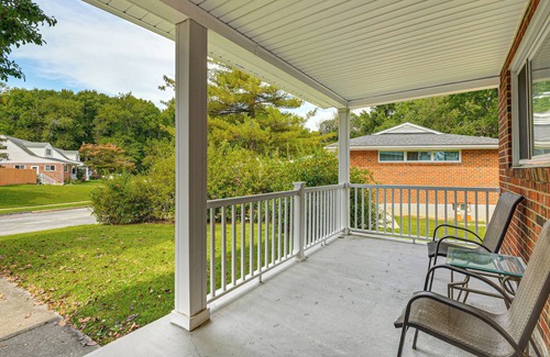 Rosedale Cottage | 5 Mi to Downtown Baltimore: Quiet Home w/Porch