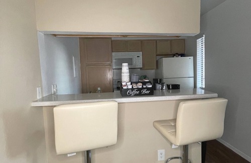Astrodome Apartment | 5 minutes from the NRG! Stylish King 1BR apt in the medical center w/coffee bar