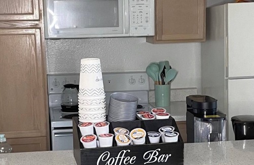 Astrodome Apartment | 5 minutes from the NRG! Stylish King 1BR apt in the medical center w/coffee bar