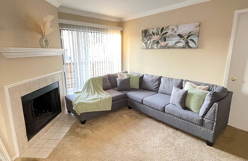 Astrodome Apartment | 5 minutes from the NRG! Stylish King 1BR apt in the medical center w/coffee bar
