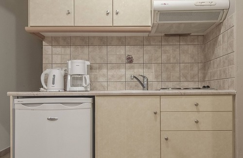 Gialova Apartment | 5 minutes walk from beach cozy Studio w/pool and views of Navarino Bay.