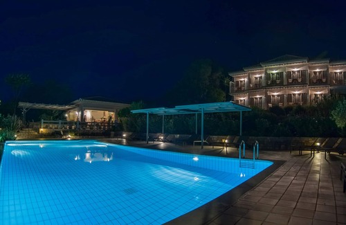 Gialova Apartment | 5 minutes walk from beach cozy Studio w/pool and views of Navarino Bay.