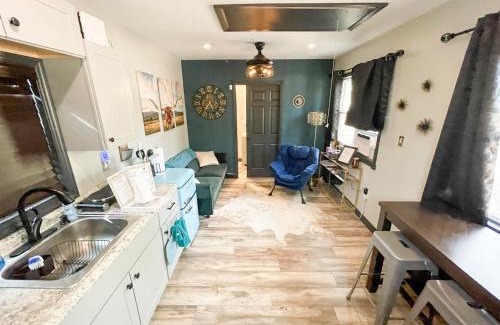Hico House | 5 Tiny Town Magical Tiny Home Animals Fire Pit by Vacation Your Way