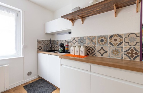 Gare Apartment | 6-PERSON APARTMENT CALAIS TOWN CENTER