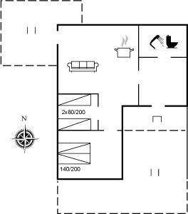 Trans Apartment | 66 m² Apartment ∙ 2 bedrooms ∙ 4 guests