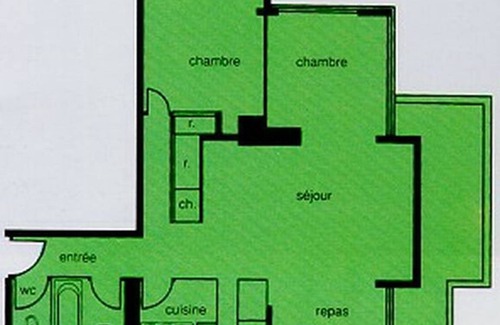 Chamrousse Apartment | 68 m² Apartment ∙ 2 bedrooms ∙ 8 guests
