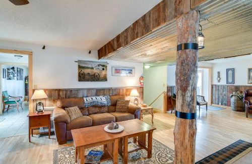 Union County House | 7 Mi to Afton Lake The Barn Secluded Retreat